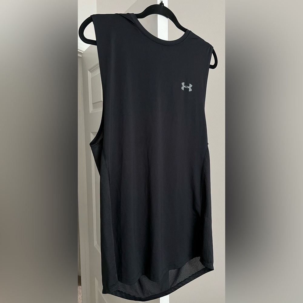 Mens Under Armour Heat Gear No Sleeve Shirt